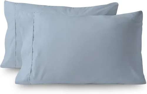 Miniatura 21 de Juego de cama de 5 piezas, 100% algodón egipcio de 600 hilos, fundas de almohada y sábana bajera con bolsillo extra profundo, ropa de cama suave