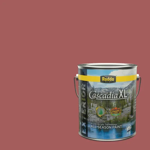 Miniatura 103 de Rodda Paint CASCADIA XL - Pintura e imprimación satinada para exteriores en uno, cuarto de galón, blanco abstracto