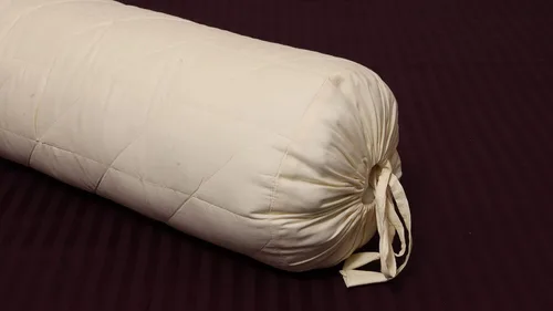 Miniatura 11 de Saffron HANDICRAFTS - Funda de almohada de algodón, con cierre de cuerda, fácil de quitar, lavable, 8 pulgadas de diámetro, 24 pulgadas de largo