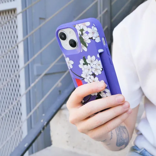 Miniatura 7 de Smartish® Funda tipo cartera para iPhone 15 – Wallet Slayer Vol. 1 [delgada + protectora] Tarjetero de crédito – Funda oculta para tarjeta