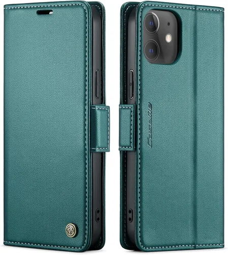 Miniatura 65 de QLTYPRI Funda tipo cartera para iPhone 7/8/SE 2020/SE 2022 5G, funda magnética de piel sintética de alta calidad con bloqueo RFID, ranuras