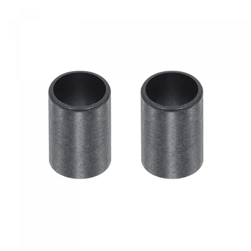 Miniatura 17 de uxcell Rodamientos de manga 0.197 in Diámetro 0.276 in OD 0.315 in Longitud POM Envueltos Bujes sin aceite Negro 2pcs