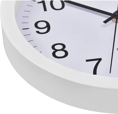 Miniatura 4 de Global Industrial Reloj de pared de 12", plástico, blanco