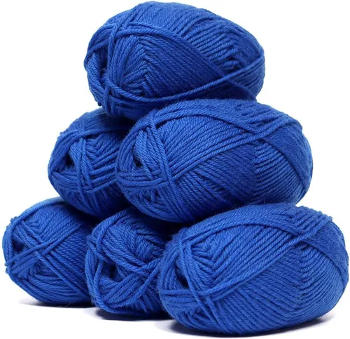 Miniatura 38 de 100% lana pura Superwash de Alpaca Warehouse, juego de 3 madejas (150 gramos) de peso DK - Procedencia directa de Perú - Celestialmente suave
