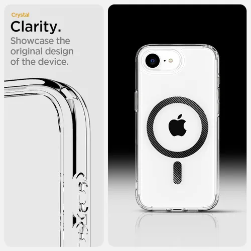 Miniatura 371 de Spigen Funda para iPhone 13 Mini, ultra híbrida MagFit [antiamarilleo] [compatible con Magsafe] - Transparente