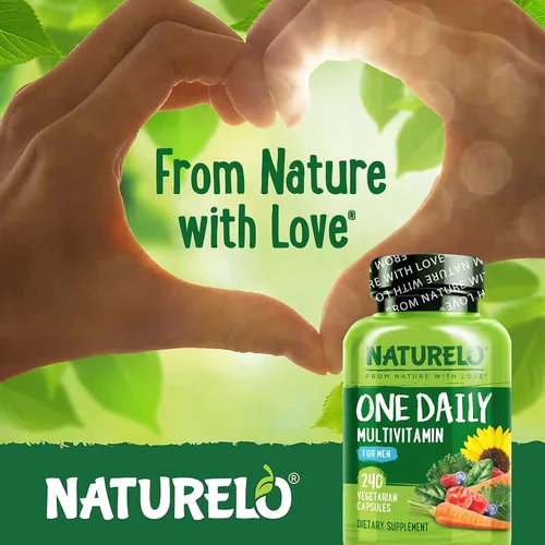 Miniatura 7 de NATURELO Multivitamínicos para hombres - Un multivitamínico diario para hombres con vitaminas, minerales y alimentos integrales orgánicos, aumenta