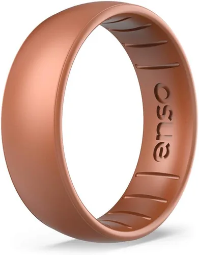 Miniatura 23 de Enso Rings - Anillo de silicona Classic Elements Fabricado en los Estados Unidos Cómodo, transpirable y seguro