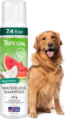 Miniatura 12 de TropiClean Champú sin enjuague sin agua para gatos Tratamiento para la caspa Champú seco hidratante para pieles secas Fabricado en EE. UU.