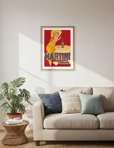 Miniatura 6 de Martini Vermut - Martini & Rossi - Turín (Torino) Italia - Póster publicitario italiano vintage por Marcello Dudovich c.1910 - Impresión artística