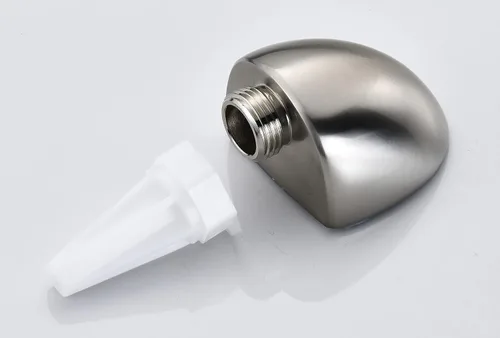 Miniatura 3 de Tearel Codo de pared 50560-SS para ducha de mano Delta Brilliance Inoxidable, paquete de 2, toma de corriente macho roscada de 1/2 pulgada que se