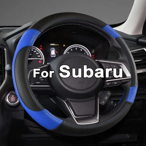 Miniatura 10 de GIANT PANDA Cubierta del volante para Subaru Forester, cubierta del volante del coche para Subaru Outback y Crosstrek - Naranja