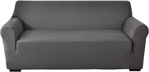 Miniatura 31 de Fundas elásticas para sofá de 1/2/3/4 plazas, funda para sofá biplaza/sillón, funda de sofá modular en forma de L, protector universal de muebles