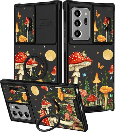 Miniatura 98 de Funermei Funda para teléfono Samsung Galaxy Note 10 Plus – Funda femenina bonita para niñas, diseño inspirador estético con funda para cámara