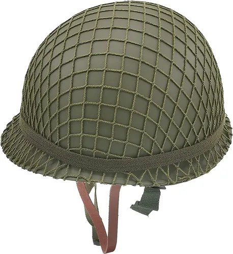 Miniatura 7 de WWII - Casco M1 del ejército de los Estados Unidos, engranaje de la Segunda Guerra Mundial, casco de la Segunda Guerra Mundial de la Segunda Guerra