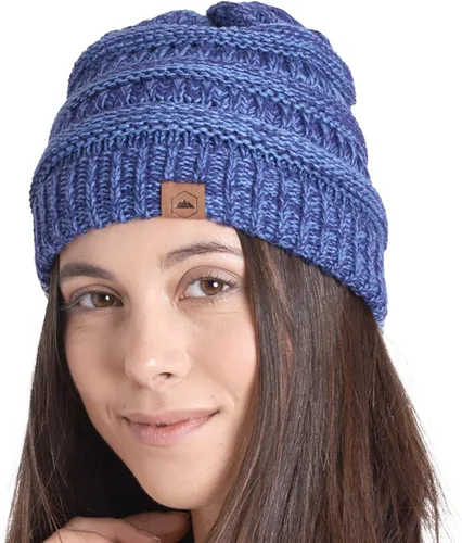 Miniatura 25 de Gorro de punto para mujer, cálido y suave, elástico, para clima frío de Tough Headwear