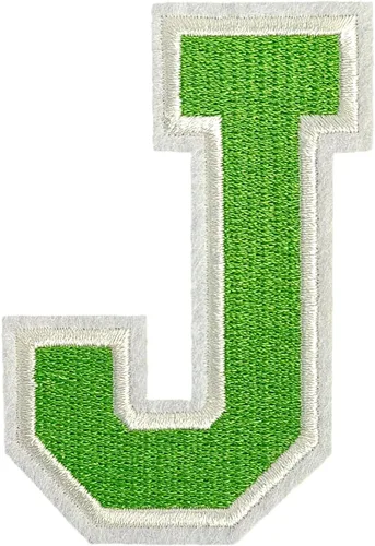 Miniatura 46 de 3 parches de letras termo-adhesivas de 3.14 pulgadas, parche de letras bordadas completo, letras del alfabeto de hierro A-Z, parches para coser
