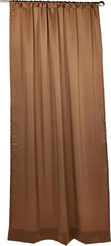 Miniatura 124 de Sun Zero Barrow - Panel de cortina para puerta con bolsillo para barra, de eficiencia energética, 54" x 72", color moca Marrón Mocha