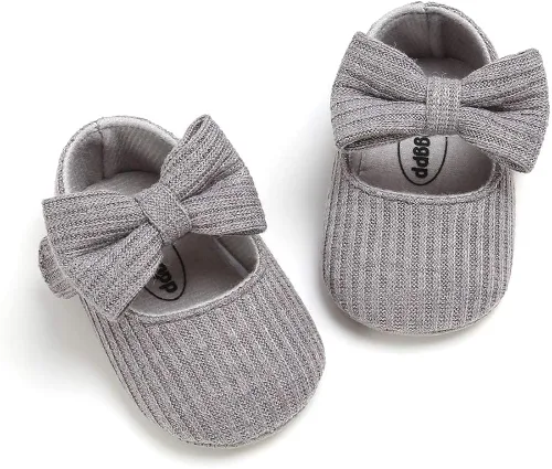 Miniatura 5 de Ohwawadi - Calcetines de forro polar para bebé o niña suaves y calientes botas o zapatos para bebés recién nacidos con estilos de dibujos animados