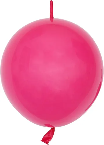 Miniatura 10 de IN-JOOYAA Globos de enlace rosa bebé de 12 pulgadas, 100 globos de látex de enlace rápido para sesión de fotos, baby shower, decoración de fiesta