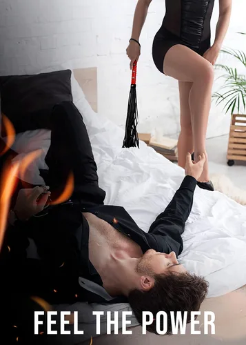 Miniatura 3 de Látigo sexual para azotar, BDSM Flogger para juegos de adultos, látigo BSDM para jugar en el dormitorio, juguete sexual rojo de piel sintética