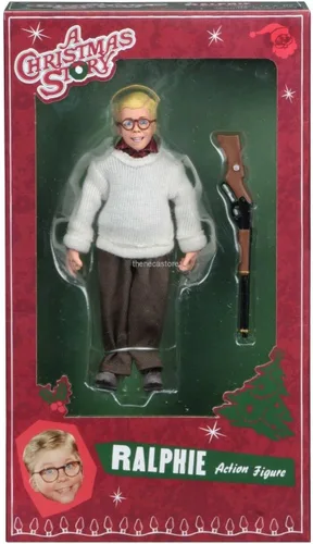 Miniatura 2 de Una historia de Navidad - Figura de acción vestida a escala de 8" - Ralphie - NECA