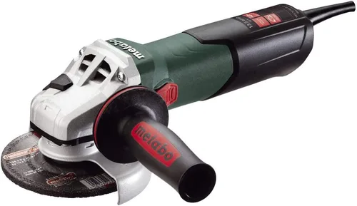 Miniatura 4 de Metabo WEV15-125 HT Amoladora angular, con traba, de 13.5 amperes, con 2800 a 9600 revoluciones por minuto, con elementos electrónicos y alto par