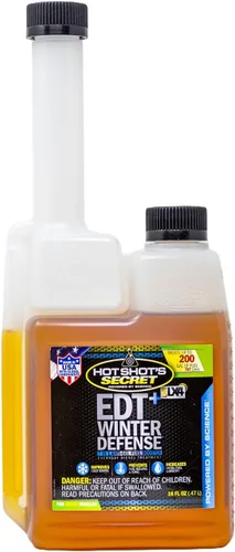 Miniatura 7 de Hot Shot's Secret EDT+ Winter Defense 8 oz – Trata 100 galones – Aditivo de combustible diésel anti-gel 7 en 1, evita la gelificación, protege