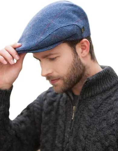 Mucros Weavers Irish Trinity - Gorra plana para hombre