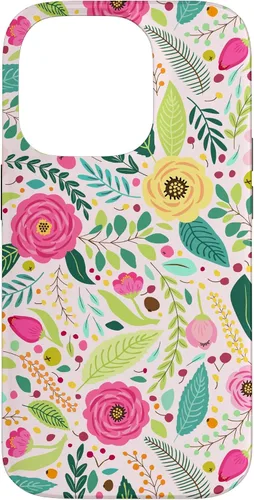 Miniatura 17 de Spring Flower Modern Colorful Cute Garden Botanical Floral Case for iPhone 17