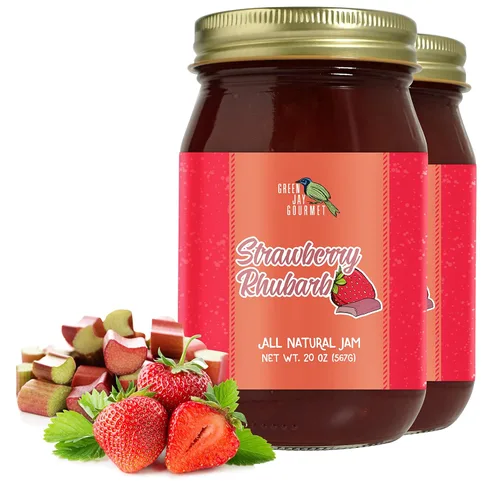 Miniatura 31 de Green Jay Gourmet Mermelada de Guayaba - Mermelada de Frutas 100% Natural con Fruta de Guayaba y Jugo de Limón - Mermelada Vegana, Sin Gluten - No
