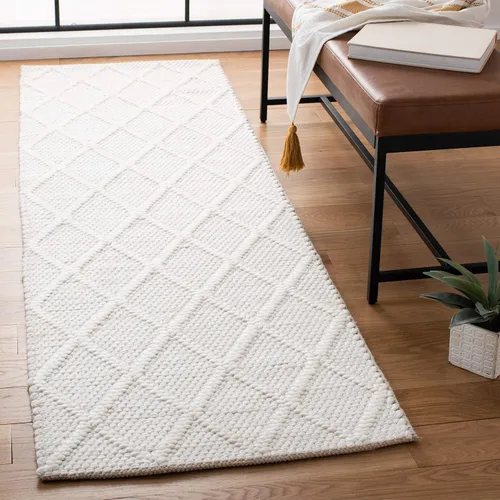 Miniatura 20 de SAFAVIEH Colección Natura - Alfombra decorativa de 2 x 3 pies, gris, hecha a mano de lana y viscosa, ideal para áreas de alto tráfico en entrada
