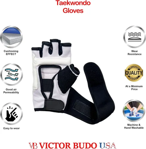 Miniatura 2 de Teka Taekwondo - Guantes de entrenamiento para boxeo, artes marciales para entrenamiento de boxeo para adultos y niños