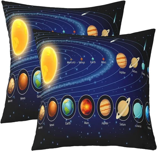 Miniatura 31 de Juego de 2 fundas de almohada de 16 x 16 pulgadas, fundas de almohada de vehículos de construcción suaves para sala de estar, dormitorio, equipos