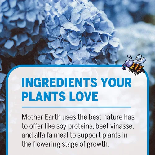 Miniatura 6 de Mother Earth LiquiCraft Bloom 2-4-4 para plantas con flores y verduras como tomates, 1 galón