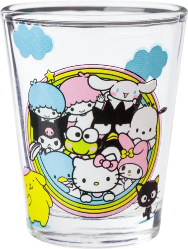 Miniatura 4 de Silver Buffalo Sanrio Hello Kitty and Friends Rainbow With Badtz-Maru, My Melody, Cinnamoroll, Kuromi, Little Twin Stars, Pochacco, Keroppi, Tuxedo