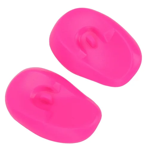 Miniatura 8 de Cubiertas reutilizables para los oídos de tinte para el cabello, 10 unidades de silicona impermeables para teñir el cabello, ducha, baño