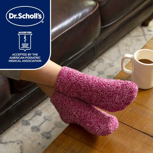 Miniatura 4 de Dr. Scholl's Calcetines de invierno Fairisle para mujer, surtido negro, 4-10, paquete de 3