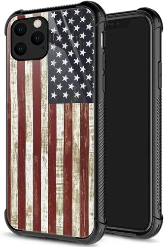 Miniatura 19 de ZHEGAILIAN Funda para iPhone 13, protección de grado militar, esquinas a prueba de golpes, funda antiarañazos para iPhone 13, águila americana