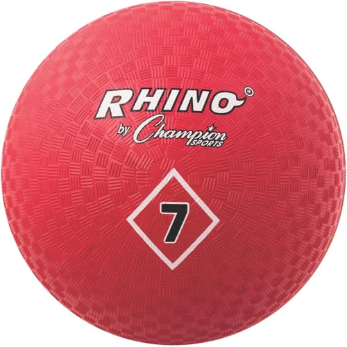 Champion Sports Playground Ball – Durable High-Bounce Ball, Sizes 5", 6", 7", 10", 13" & 16" for Gym, Recess & Play