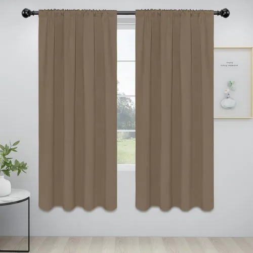 Miniatura 141 de Easy-Going - Cortinas opacas con bolsillo para varilla para el dormitorio, cortinas para ventanas que oscurecen la habitación o la sala de estar