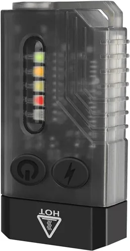 Vortex V10 Linterna V10 EDC linterna con rojo UV azul verde amarillo luz blanca señales de emergencia fluorescente potente 1000lm recargable mini