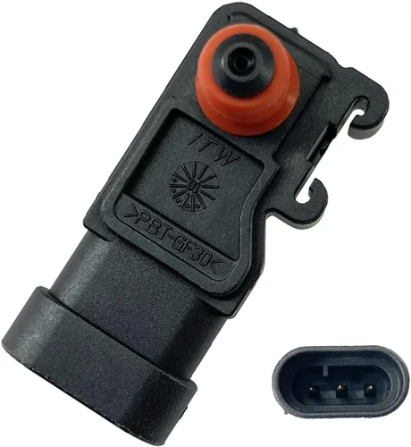 FainWan Sensor de presión absoluta del colector de mapa compatible con Corvette Equinox S10 Camaro Malibu Colorado Trailblazer 12614970 16212460