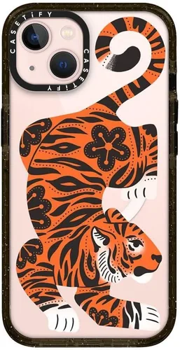 Miniatura 89 de Funda Impact de CASETiFY para iPhone 13 Pro Max con Magsafe - Estuche Claro Cuento de Invierno - Claro Negro Estuche transparente Winter Tale