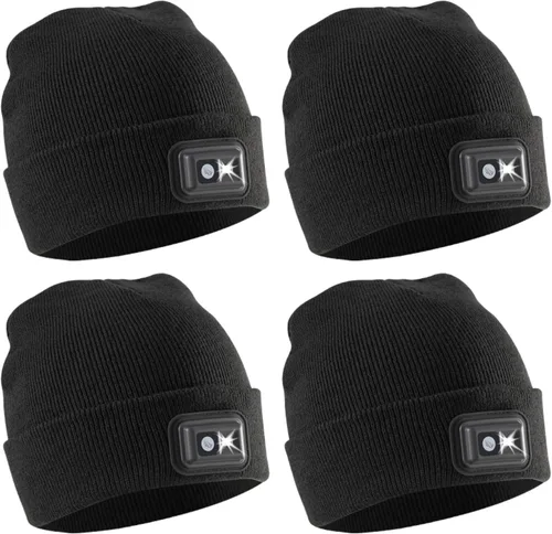 Miniatura 22 de POWERCAP - Sombrero LED con luz de 150 lúmenes, forro polar recargable con faro incorporado brillante, impermeable, cálido, talla única Mossy Oak