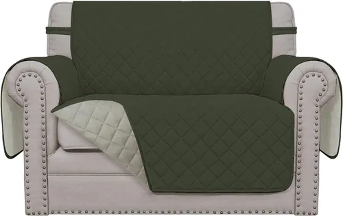 Miniatura 48 de Easy-Going - Funda para sofá, futón y sillón sin reposabrazos, reversible, resistente al agua, para mascotas y niños (azul oscuro/azul claro)