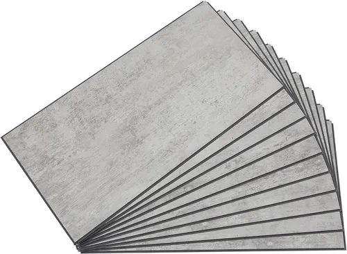 Miniatura 15 de Palisade - Azulejos de vinilo entrelazados impermeables para pared, cocina o baño, granito Prado (4.5 x 11.1 pulgadas. Muestra)