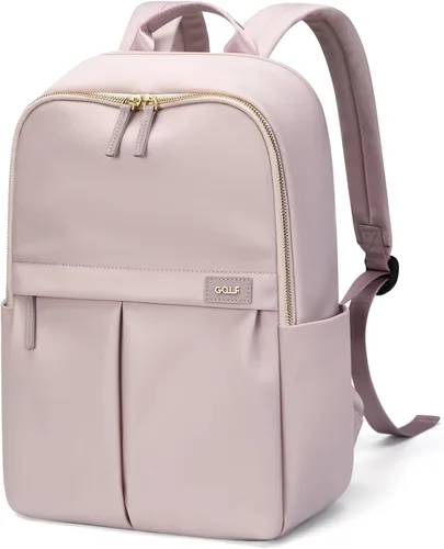 Miniatura 9 de GOLF SUPAGS Mochila para laptop para mujer, se adapta a cuadernos de 14 pulgadas, mochila casual, bolsa de trabajo, viajes, universidad (negro)