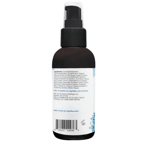Miniatura 2 de CIBU Suero nutritivo para el cabello con aceite de argán Fórmula antiencrespamiento, protección térmica y antiroturas Tratamiento capilar ligero