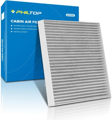 Miniatura 9 de PHILTOP Filtro de aire de cabina HEPA con carbón activado, compatible con Tesla modelo 3 2017-2025, modelo Y 2020-2025, filtro para arriba el olor a