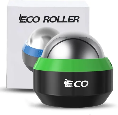 Miniatura 9 de Bola de rodillo de masaje frío iECO Cryosphere - Bola de masaje para alivio de frío y calor, liberación miofascial, terapia de puntos de activación